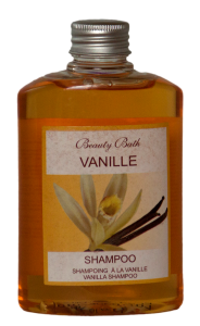 vanille-shampoo-orange Cosmetic Labels